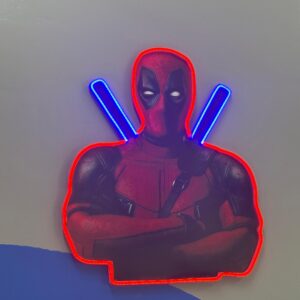 Luminoso neon led Deadpool - 55x40cm