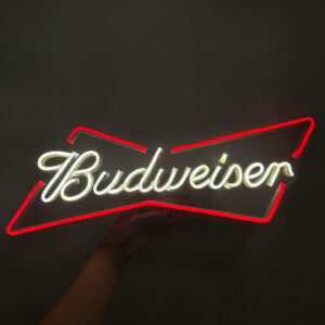 Luminoso neon led budweiser - 40x20cm