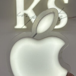 Luminoso em LED APPLE - 10x10cm